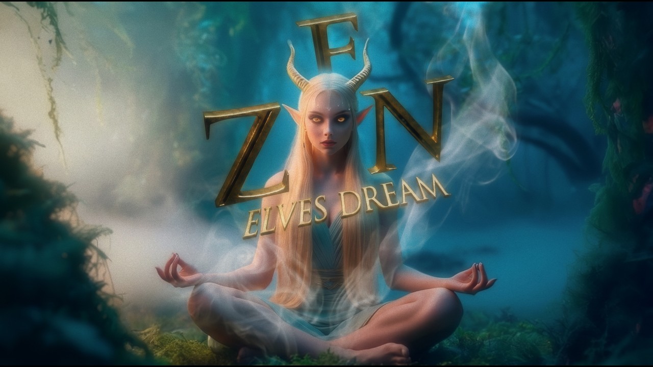 Женский голос Zen Расслабляющая лесная музыка Сон эльфов 1 час