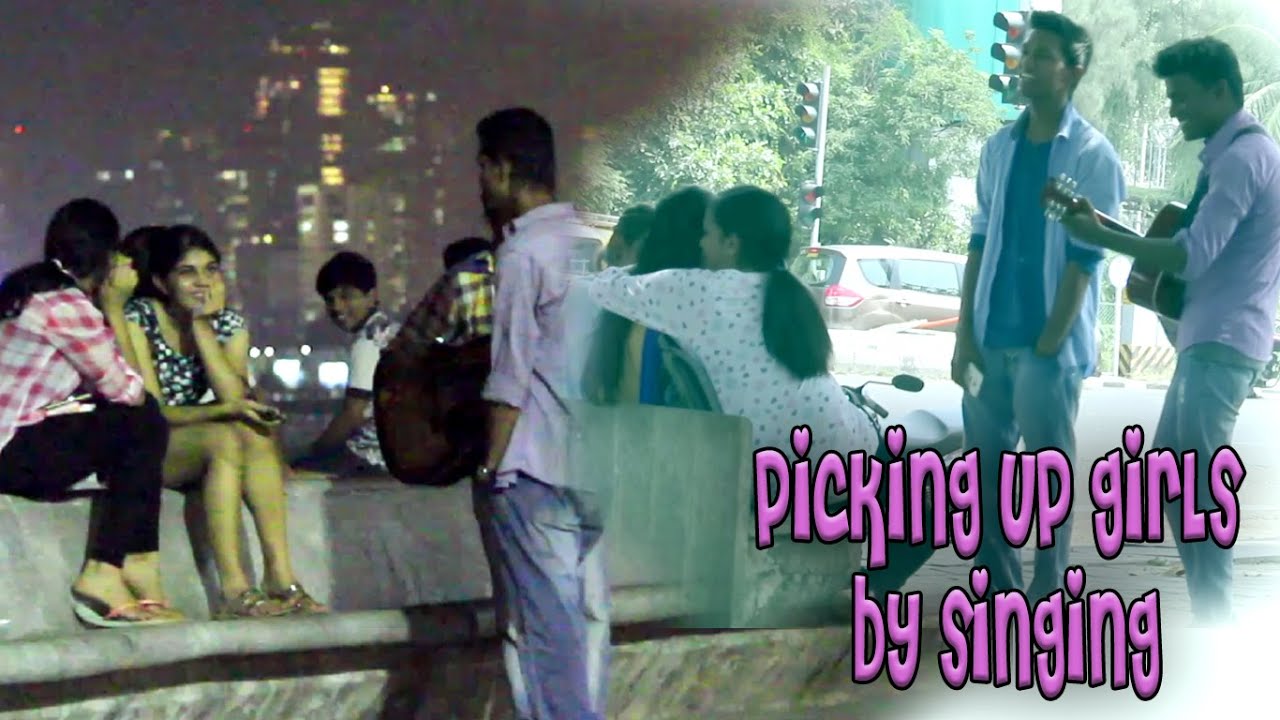 Picking Up Girls By Singing In India | Pranks by FunFusion