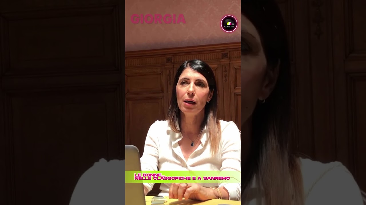 Giorgia  - AllMusic Italia  - Il Podio di Sanremo -  28 Luglio 2025