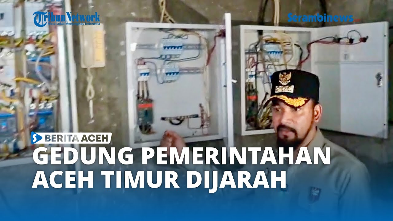 Gedung Pemerintah Aceh Timur Dijarah, Bupati Akan Lapor Polisi
