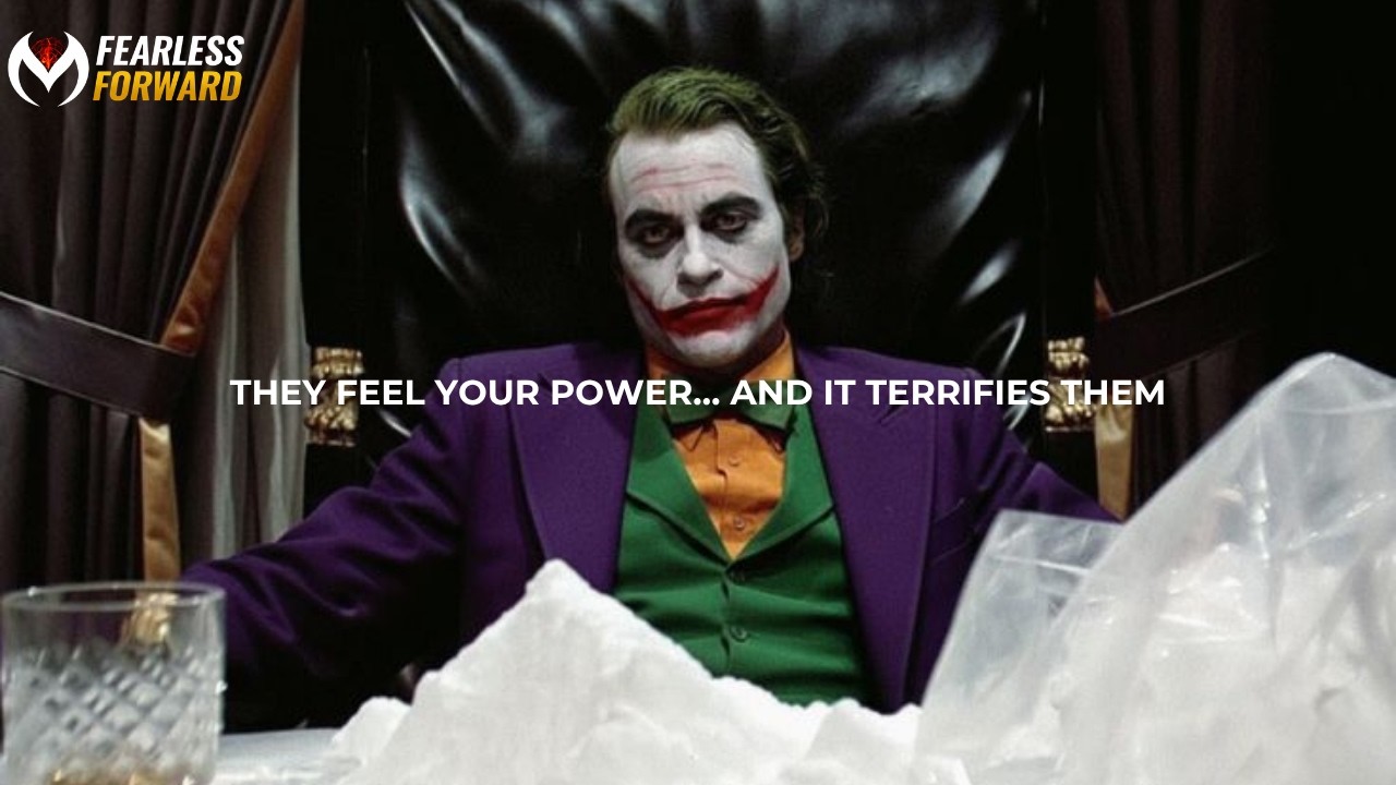 You have no idea how powerful you are! They feel it &mdash; and it terrifies them || JOKER SPEECH