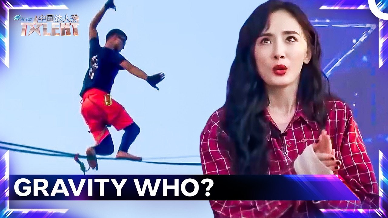 One Slip Away From Disaster! ⚠️ | 中国达人秀