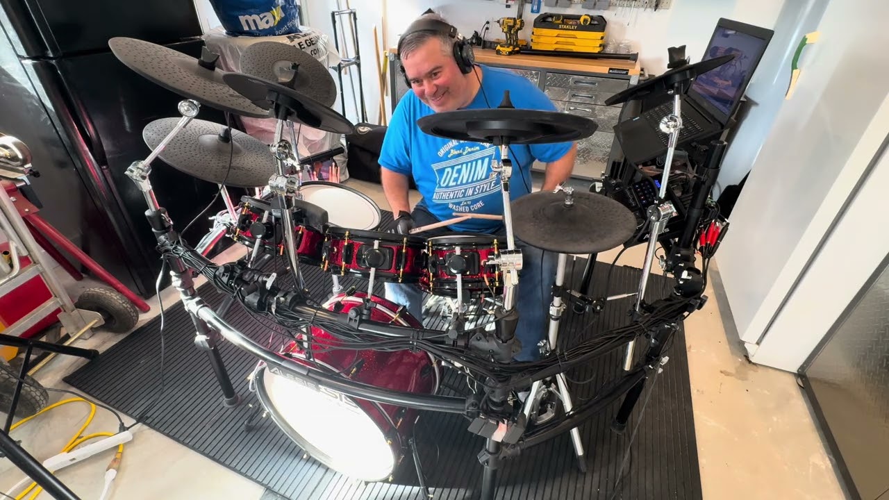 Rime of the ancien mariner, Iron Maiden drum cover