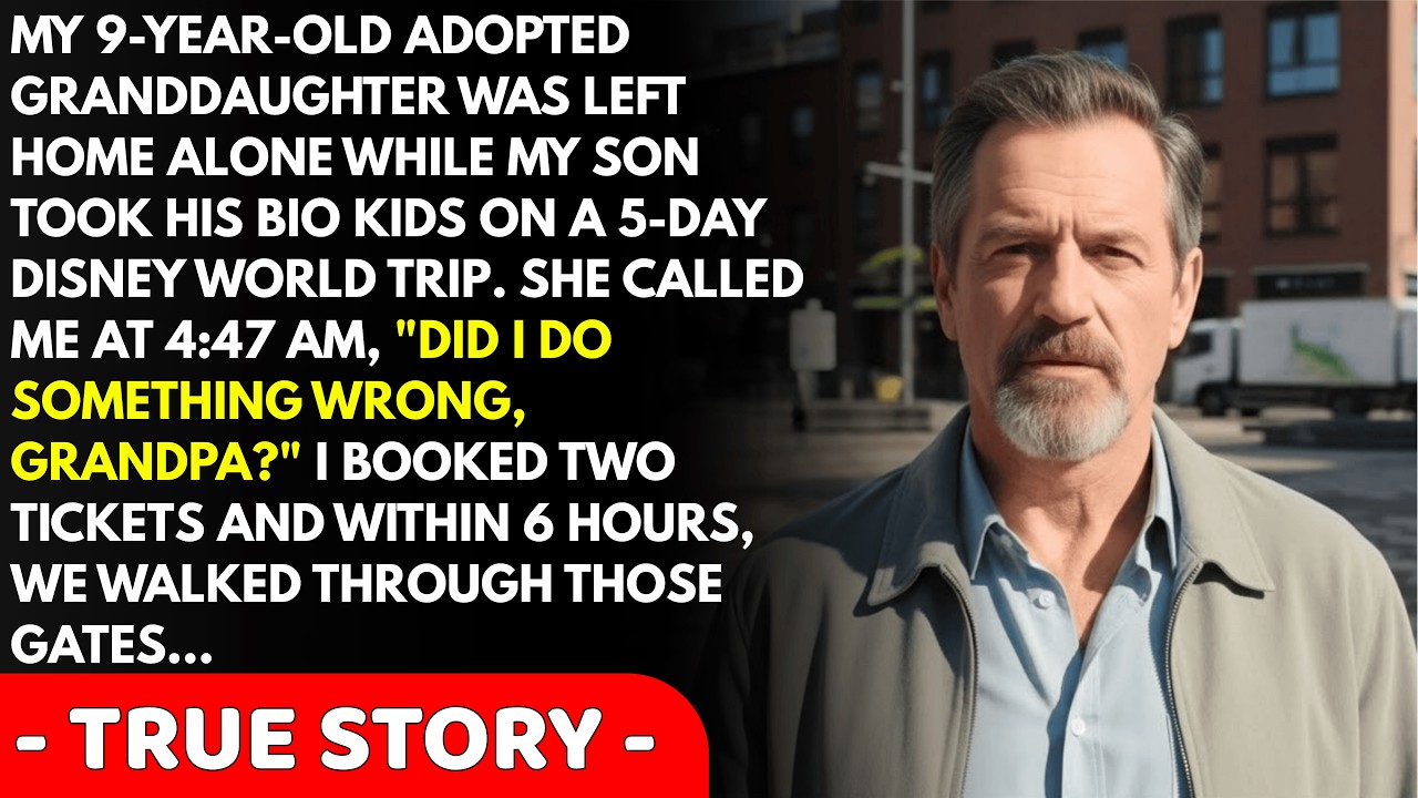 My Son and His Wife Took Their Bio Kids to $8K Disney Trip, Left Adopted Granddaughter Home With...