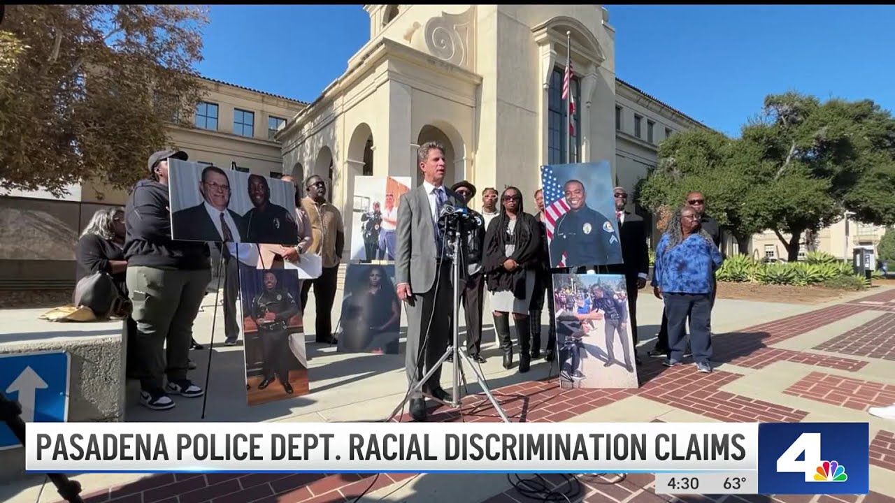 Pasadena police officers file racial discrimination claims against their department