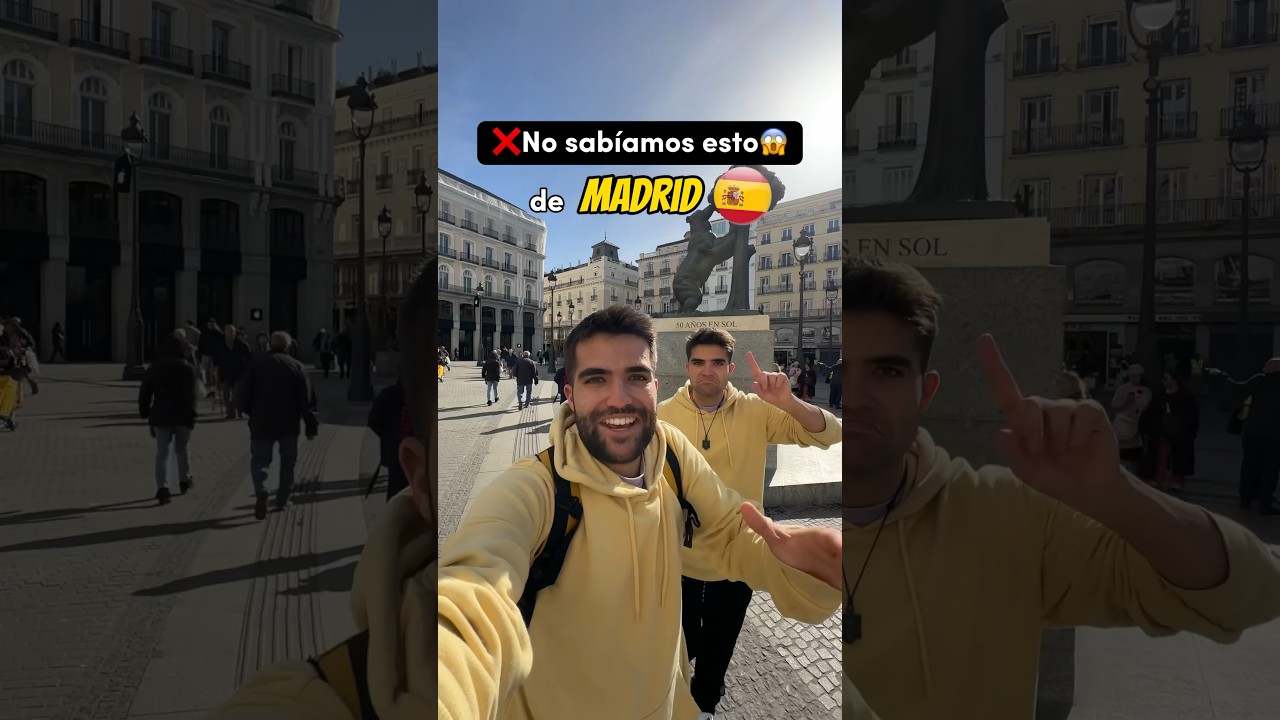 La leyenda del Oso y el Madro&ntilde;o de Madrid 🇪🇸🧐 #espa&ntilde;a #madrid #curiosidades #viajes