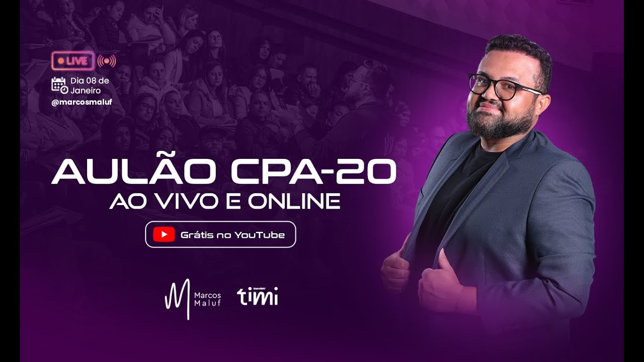 Aulão CPA-20 Ao Vivo Online