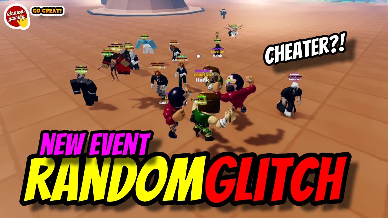 RANDOM DROP GLITCH! Who’s the Winner?! 😱🔥 | Muscle Legends