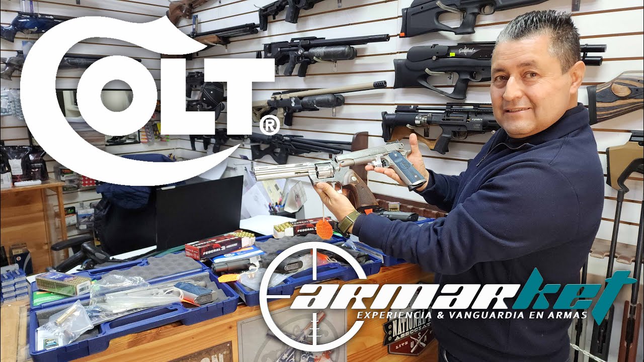 COLT EN ARMERÍA ARMARKET | GOLD CUP | REVÓLVER  COLT PYTHON .357 | ARMARKET