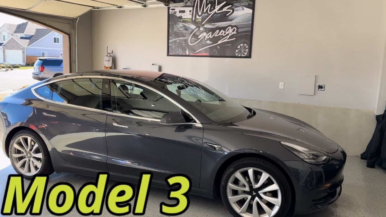 Обзор моей подержанной Tesla Model 3 Long Range RWD 2018 года выпуска, которую я только что купил...