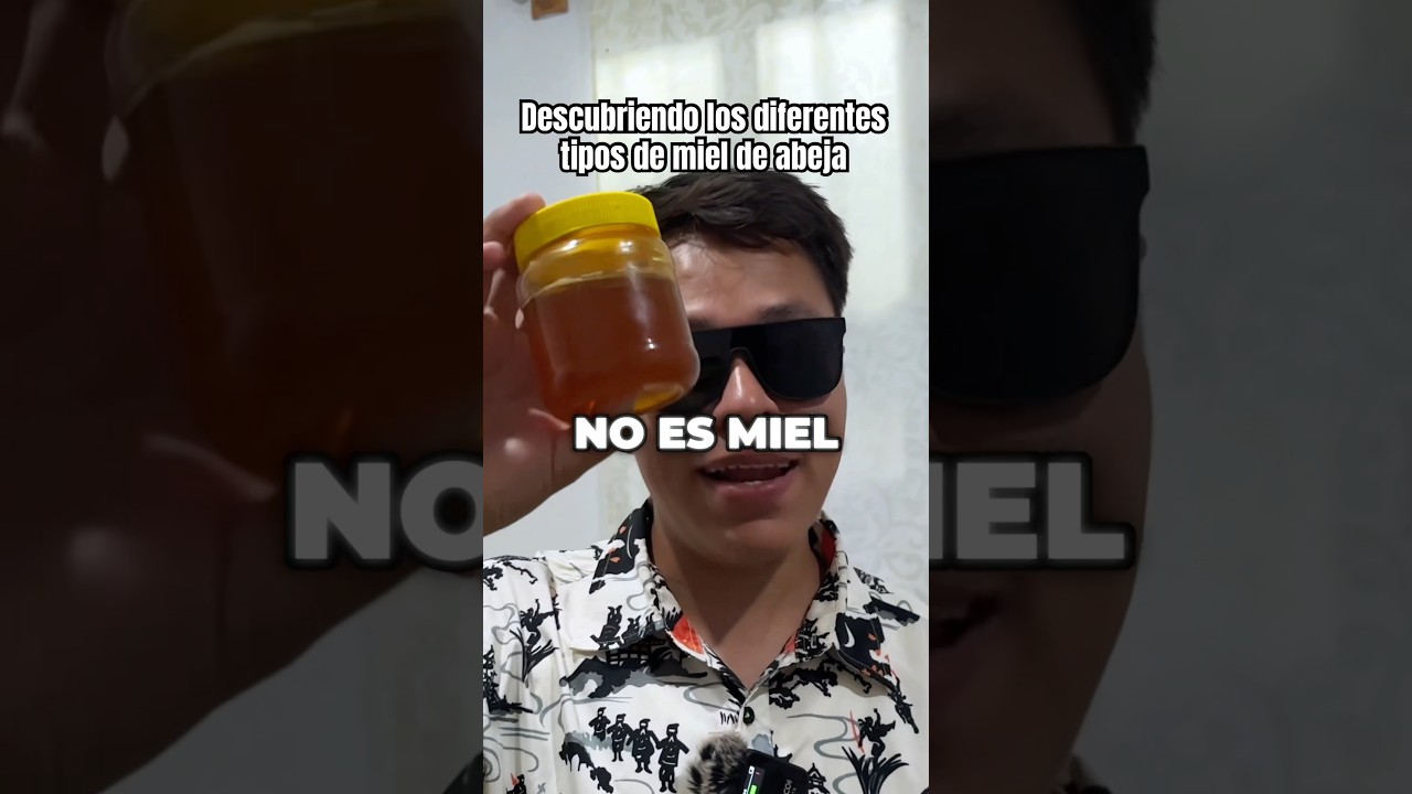 La MIEL no es MIEL😳 Descubriendo la verdadera MIEL DE ABEJA #shorts #ittai #mexico #abejas #miel