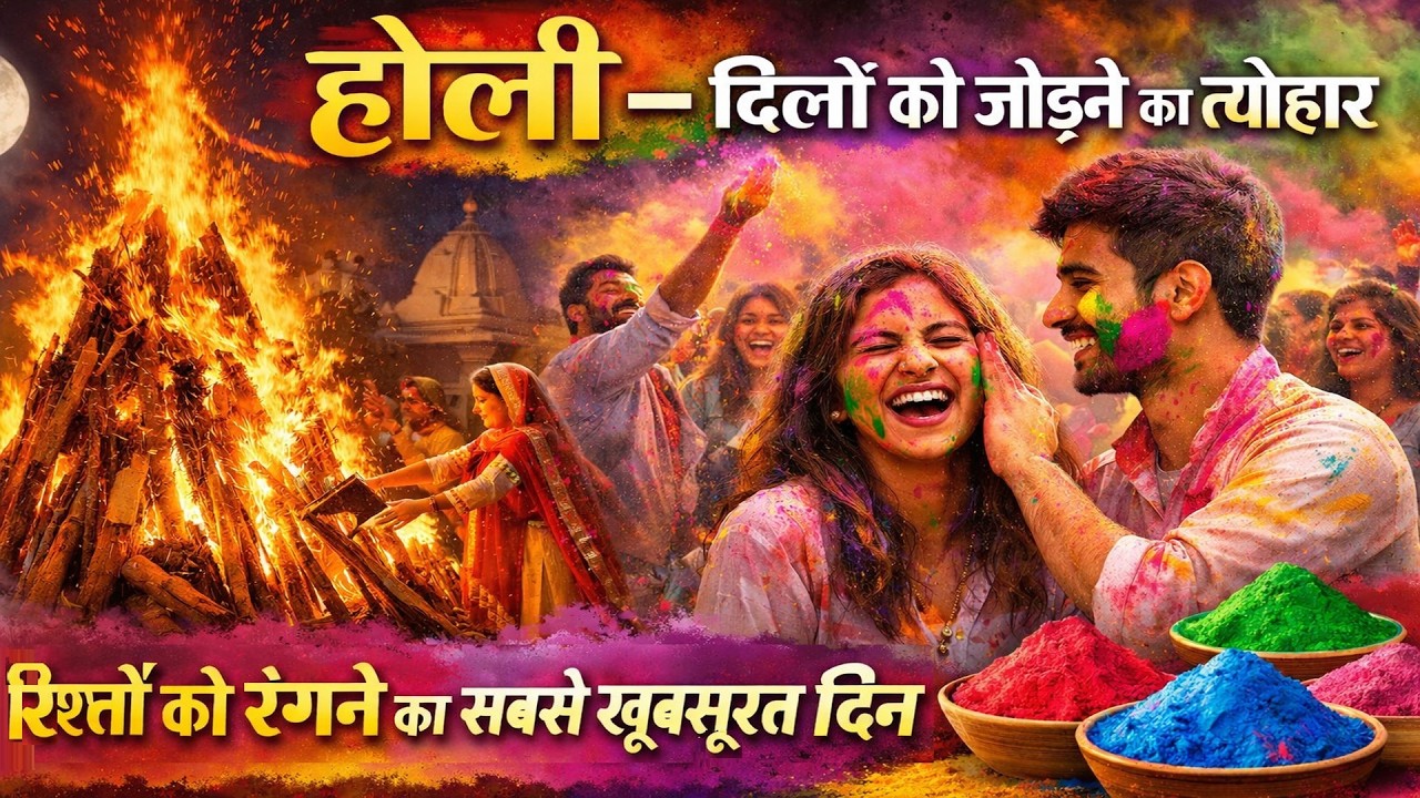 होली का त्योहार: क्यों मनाई जाती है होली? इतिहास, महत्व और परंपराएँ | Holi Festival 2026