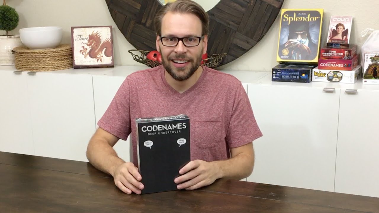 UNBOXING: Codenames Deep Undercover || plus sample cards