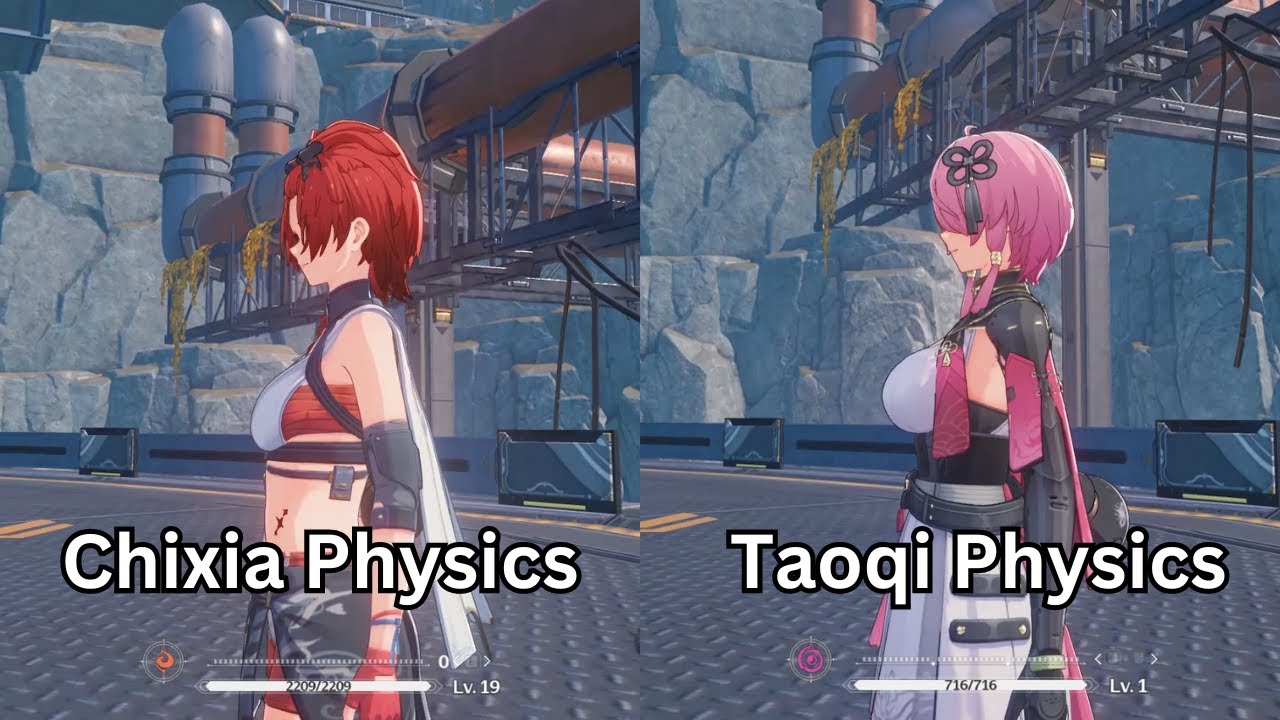 I noticed something odd about how the jiggle physics are implemented in Wuthering Waves...