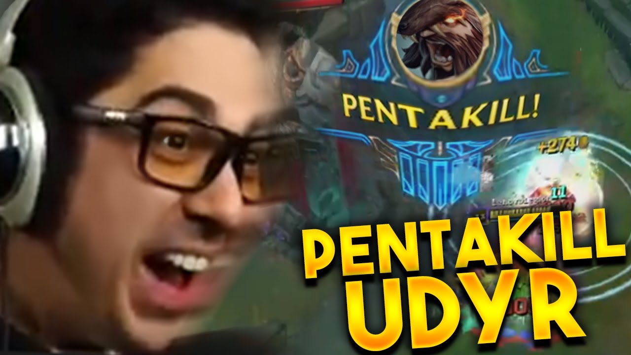 ONLY THIS MAKES UDYR BROKEN!! 2 PENTAKILLS!!!!!