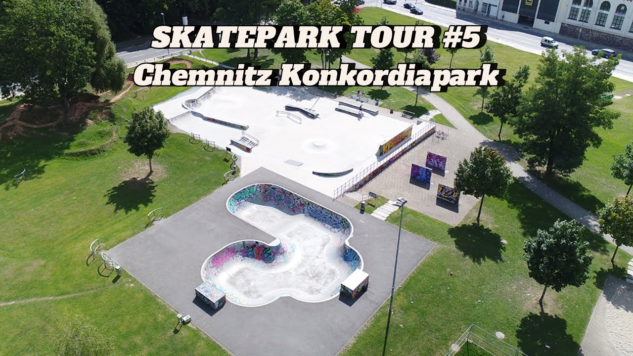 Skatepark Tour #05 Chemnitz Konkordiapark