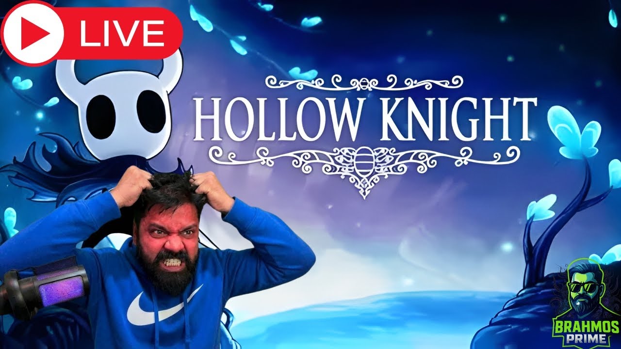 Hollow Knight but My Sanity Is on 1 HP | part 9 LIVE🔴