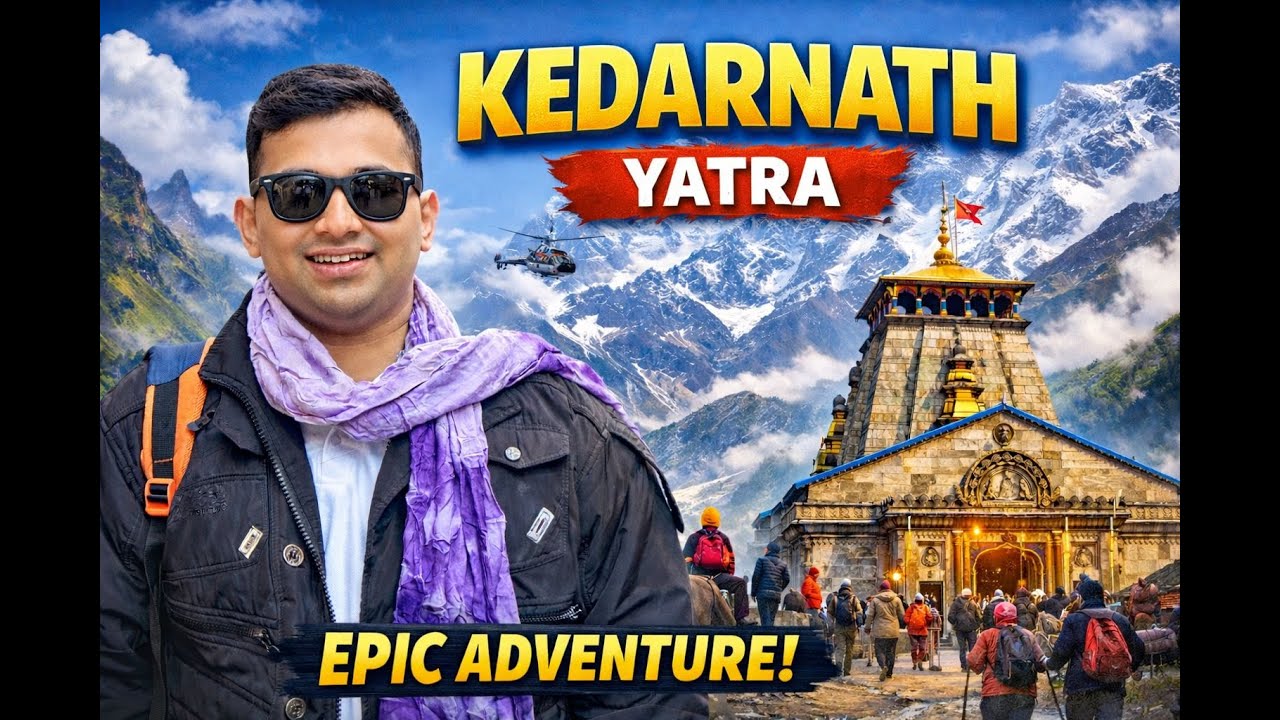 Kedarnath Yatra - A Journey towards heaven on Earth