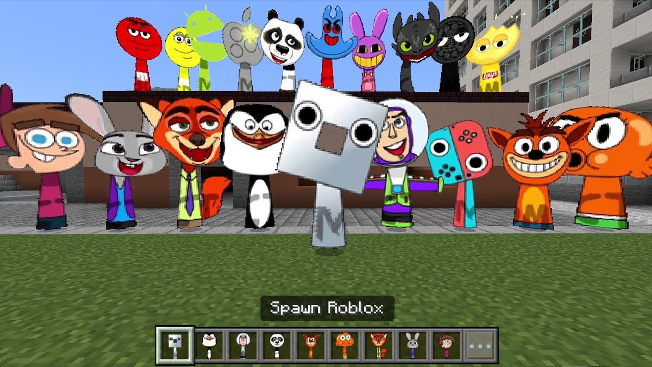 Sprunki OC Roblox Added in Minecraft PE