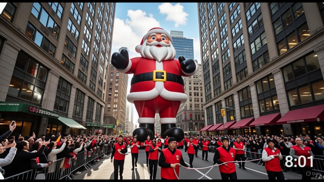 Unforgettable Spectacle: NYC Christmas Parade 2025 - A full view of the 60 giant floats