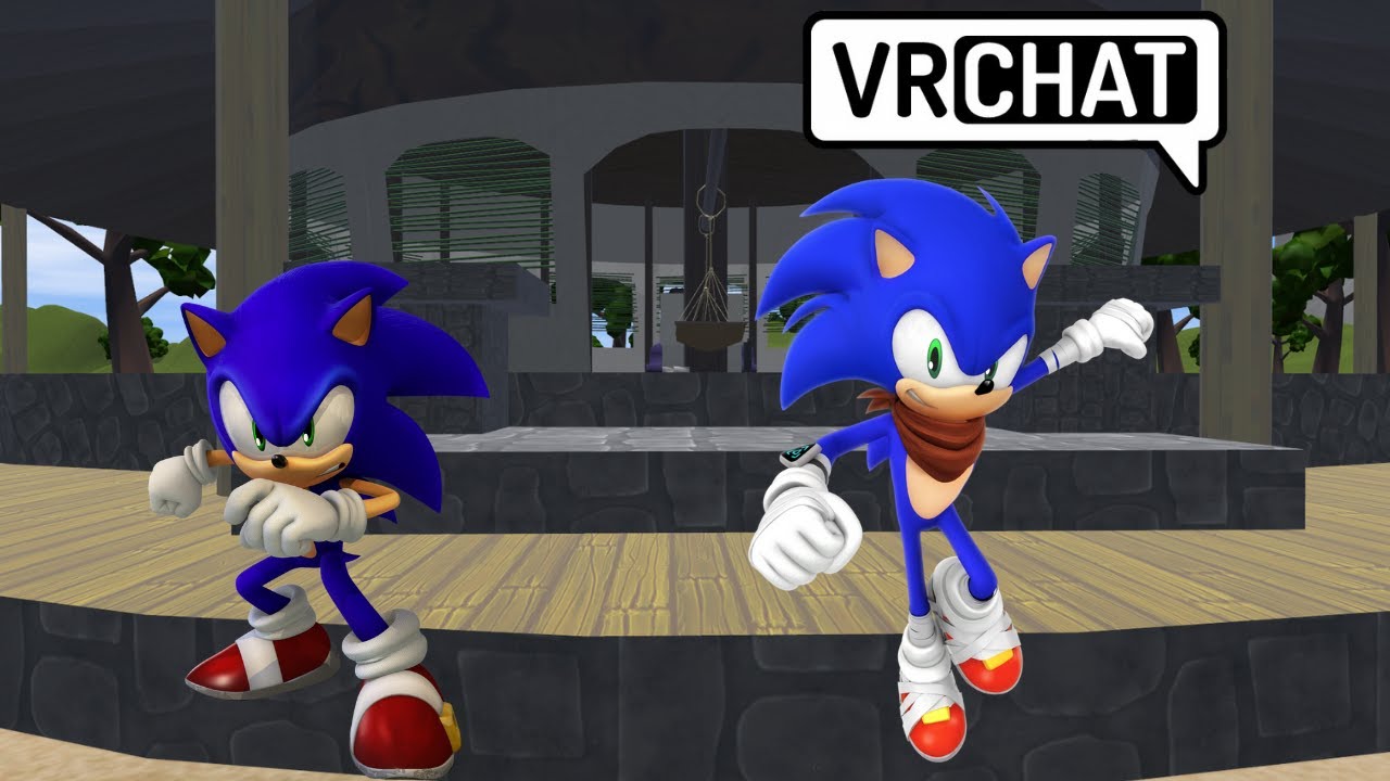 Mobie Wars Sonic meets Spicy Boom sonic| vrchat