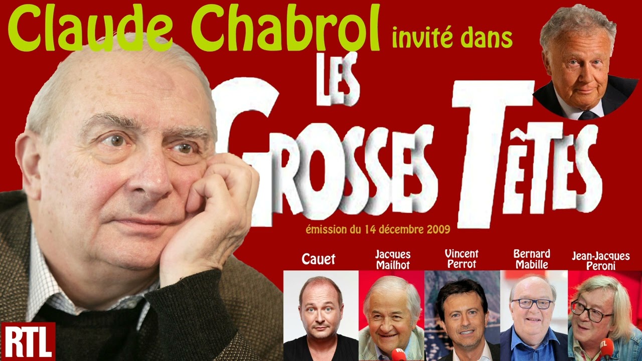 Claude Chabrol dans les Grosses têtes (14 décembre 2009)