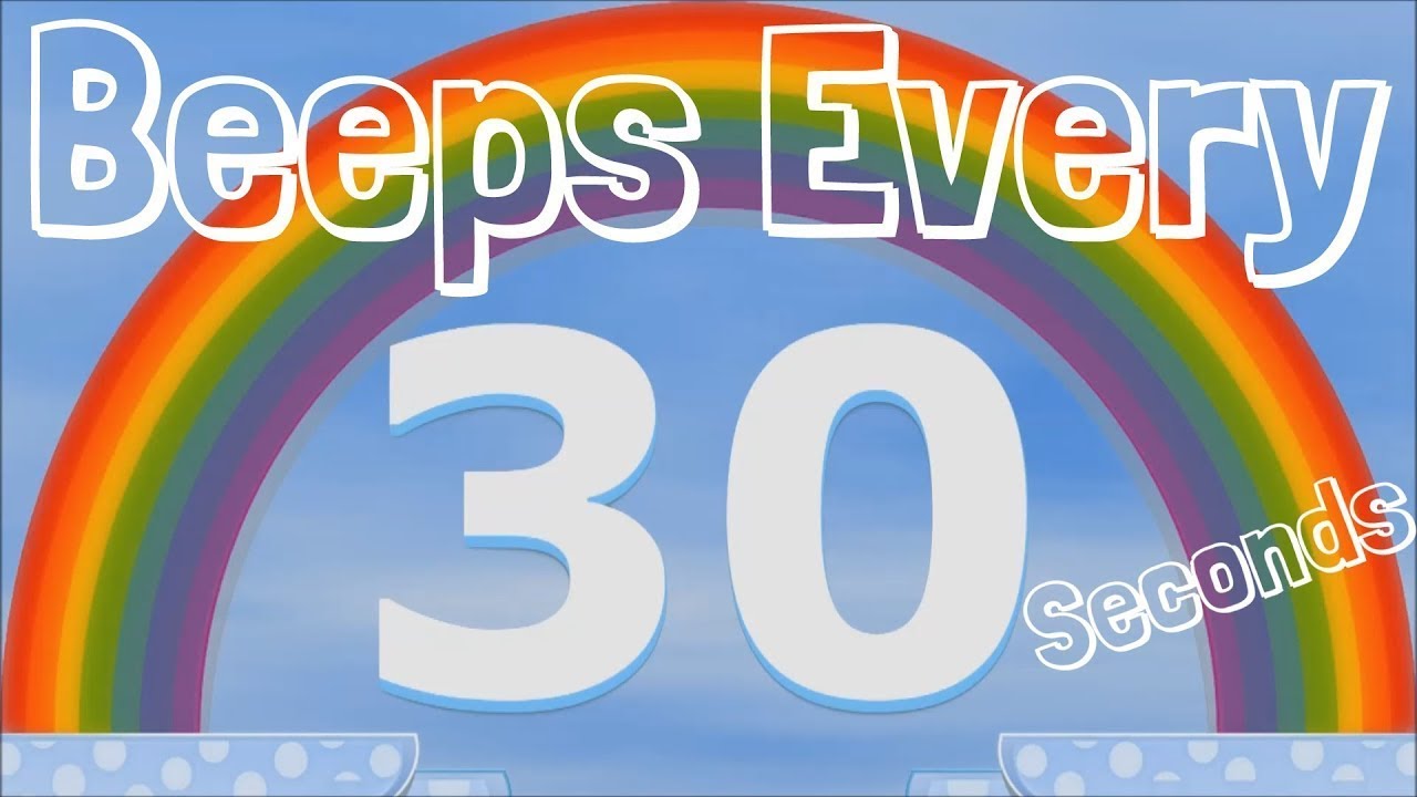 30 Second Interval Timer With Beep Every 30 Seconds