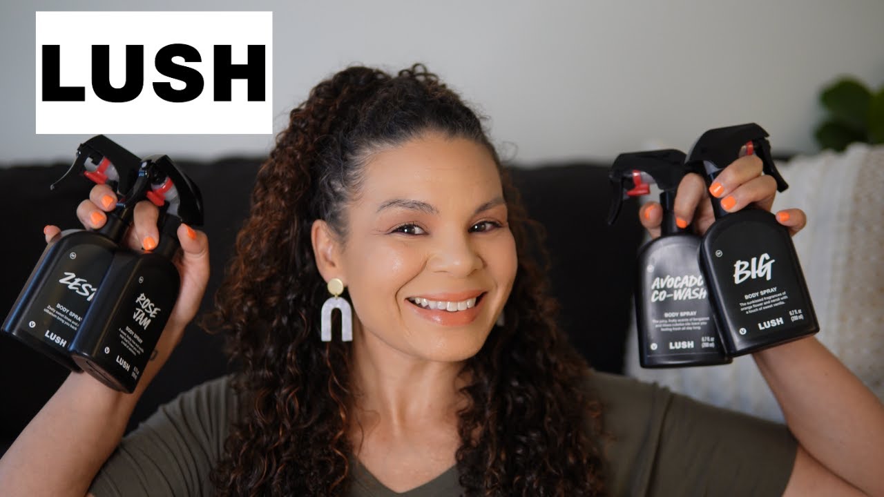 Top 5 Best Selling Body Sprays at Lush