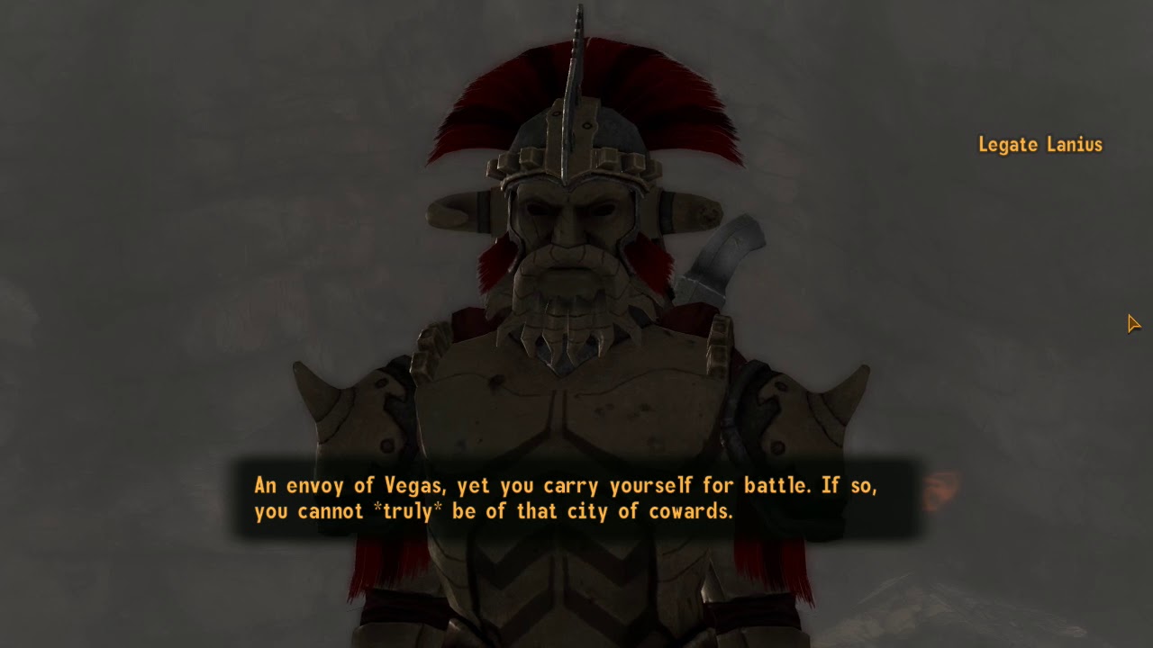Legate Lanius - All Speech/Barter Failures