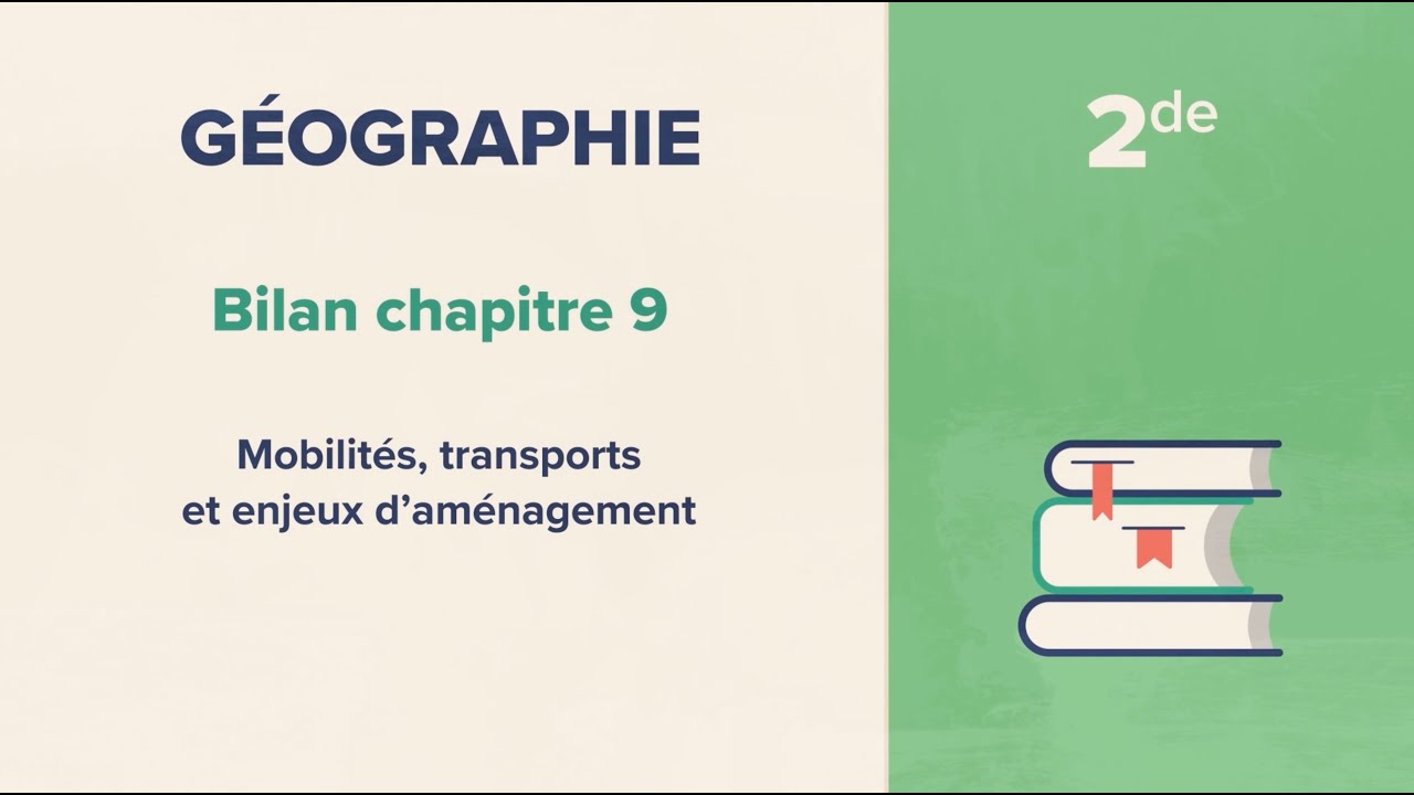 Mobilit&eacute;s, transports et enjeux d'am&eacute;nagement (G&eacute;ographie 2de)