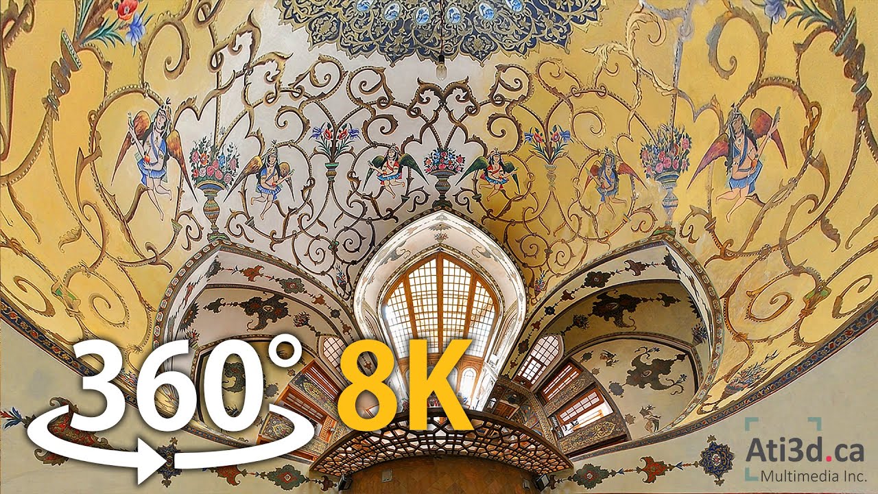 Safavid House, Isfahan, Iran  360&deg; Video 8K