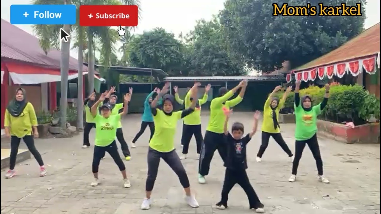 Senam kreasi Terkadang Disitu Saya Merasa Sedih 