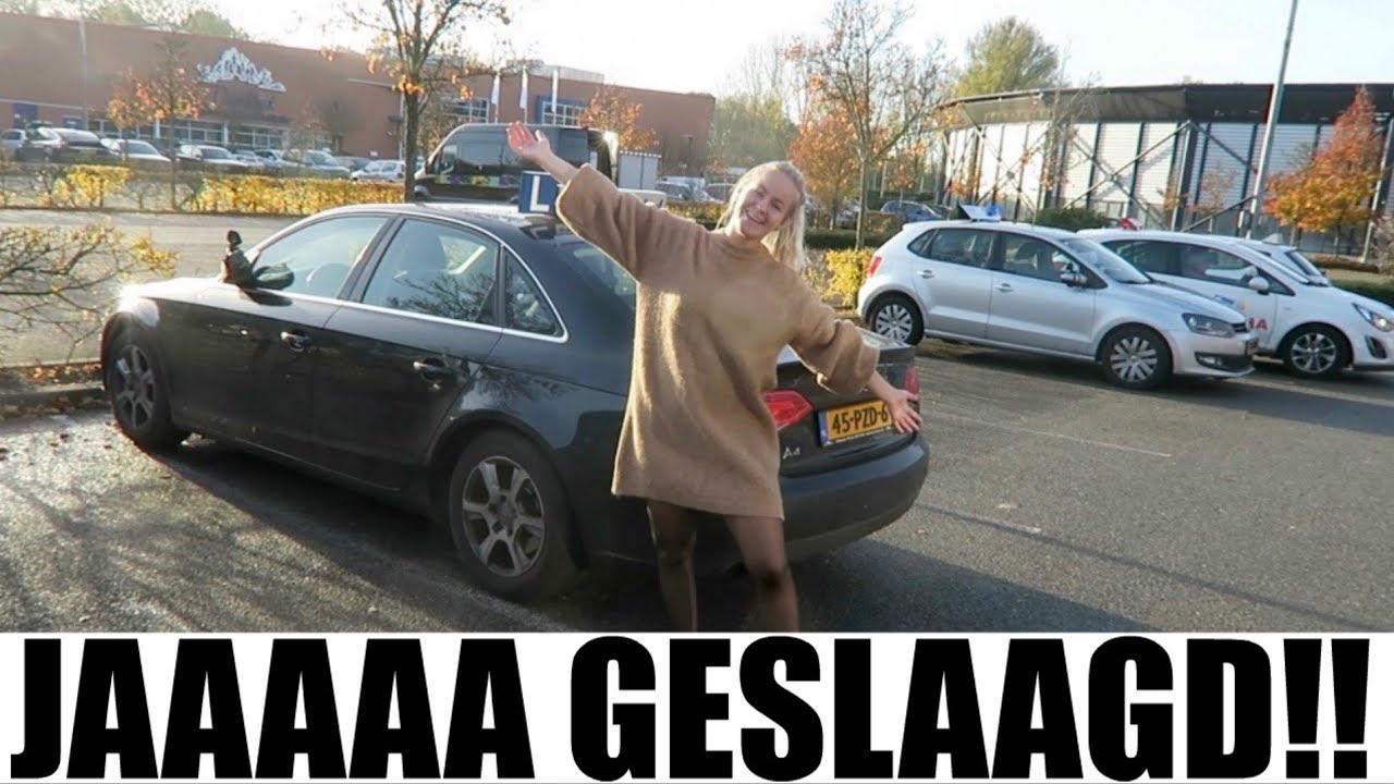 EINDELIJK GESLAAGD VOOR MIJN RIJBEWIJS!!🚗🎉 DAILY VLOG 80❤️
