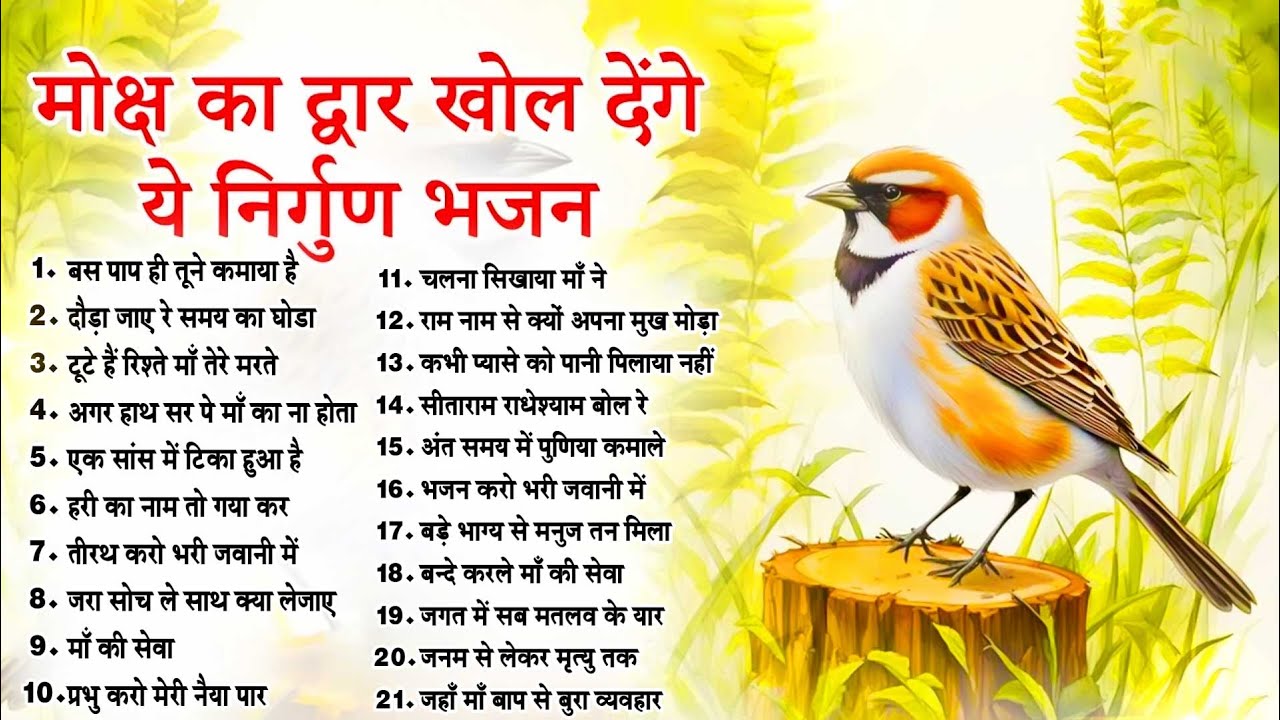 2025 नॉनस्टॉप सत्संगी भजन~ Nonstop Satsangi Bhajan ~Nirgun Bhajan~ निर्गुण भजन | Top 21 Bhajan