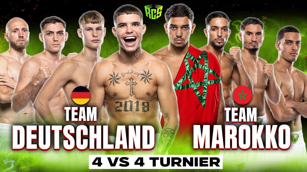 4vs4 FINALE! Deutschland vs. Marokko! Last Man Standing - RINGLIFE Combat Series