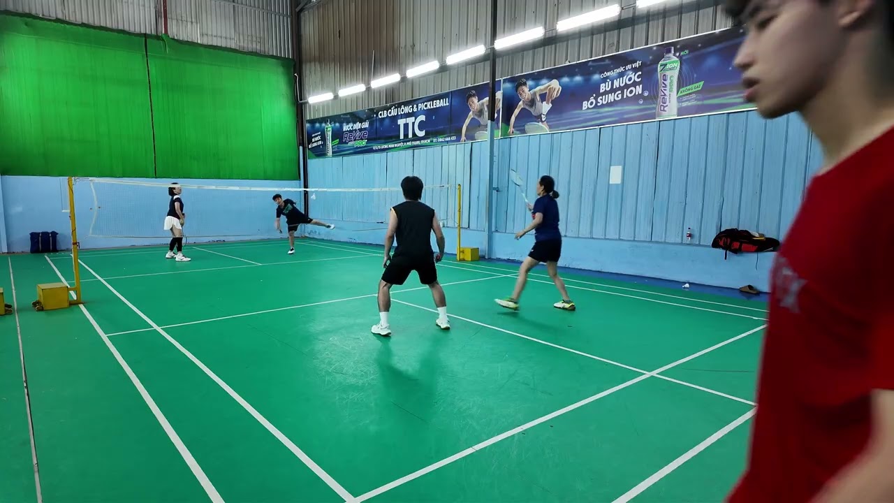 27/2/26 Family Badminton : Dinh - Tũn vs Dinh - Dăn ( Set 2)
