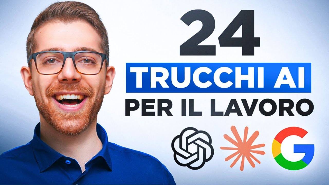 24 trucchi AI che ti renderanno un FENOMENO al lavoro