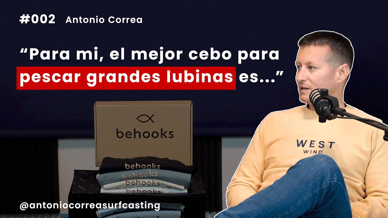 Los mejores cebos para pescar grandes lubinas son... [Antonio Correa]