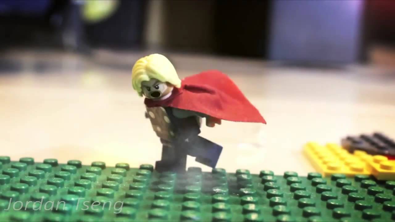 LEGO Stop Motion  Thor vs Loki   14060   GameK