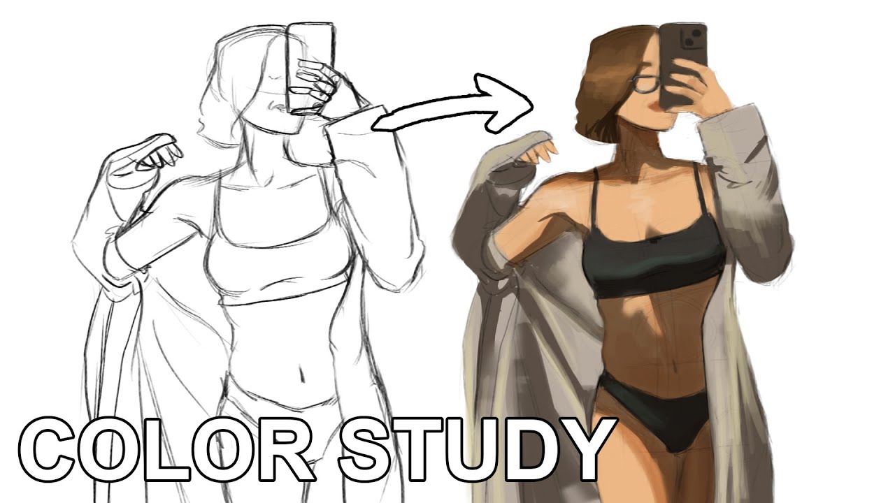 From Sketch to Color: Learning Depth (Speed Paint)