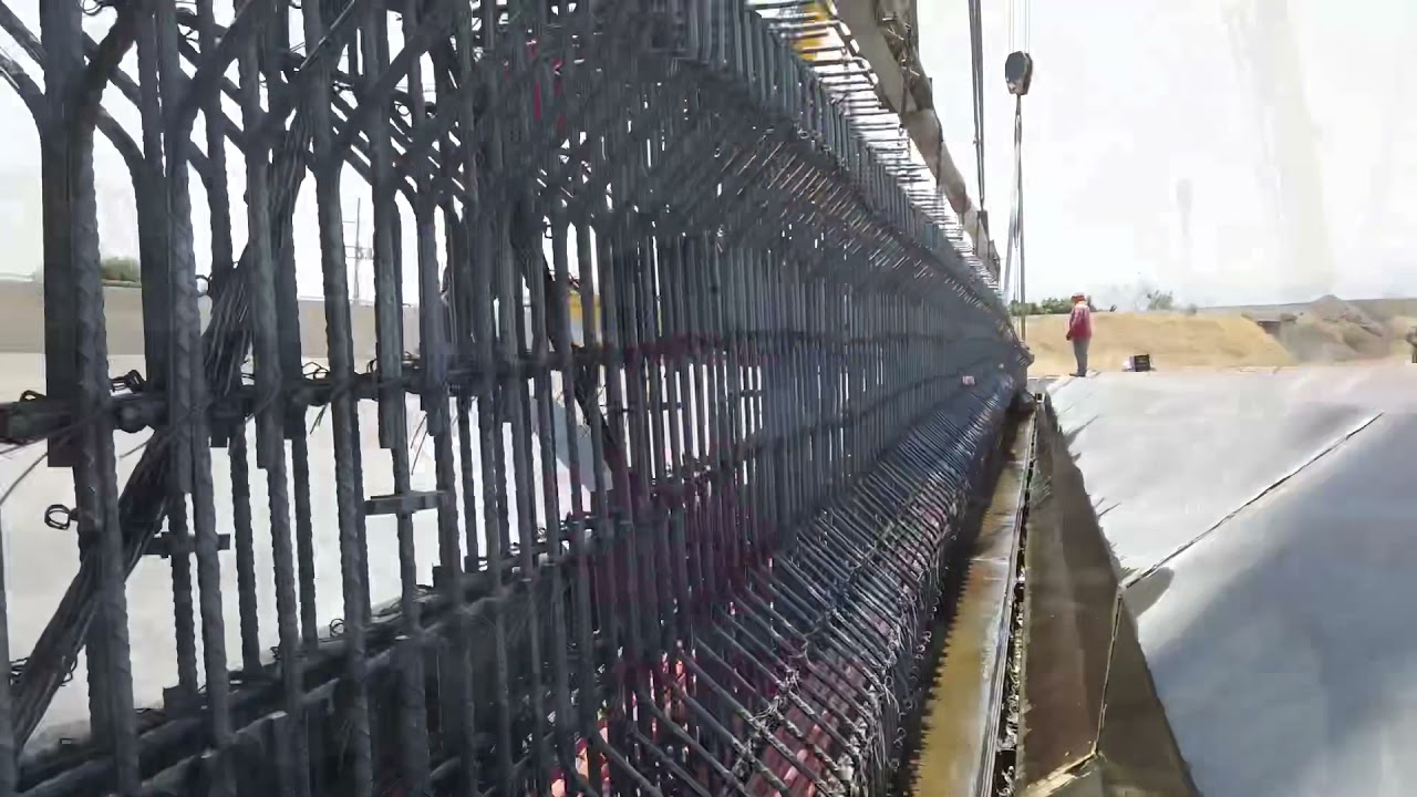 Fabricación y montaje de trabes para puente vehicular