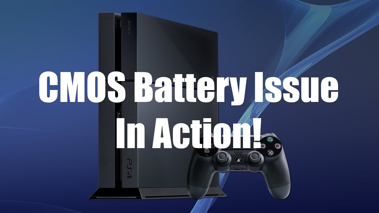 Footage of the PS4 CMOS Issue in Action
