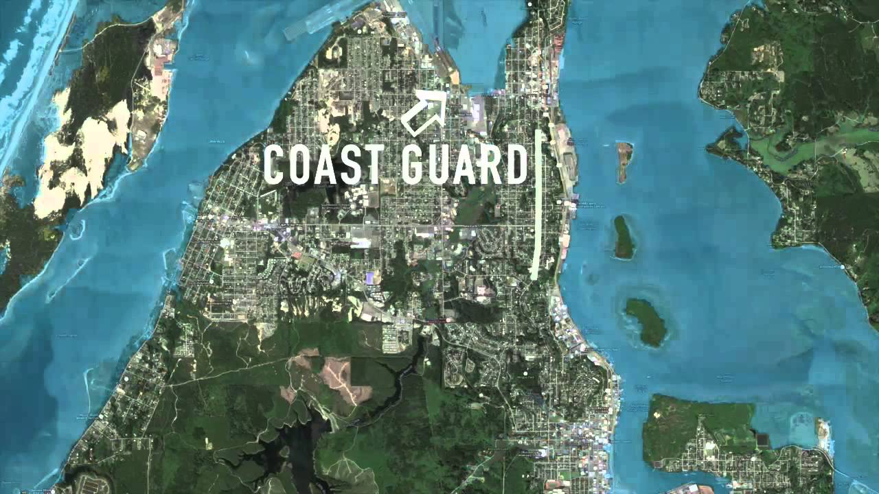 Animation of mega tsunami hitting Coos Bay and North Bend.mp