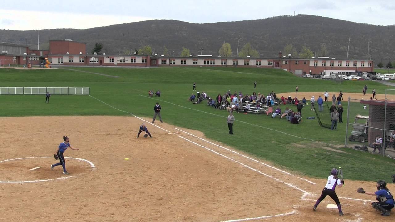 Monroe Woodbury High School Varsity Softball vs Middletown 4 23 2016