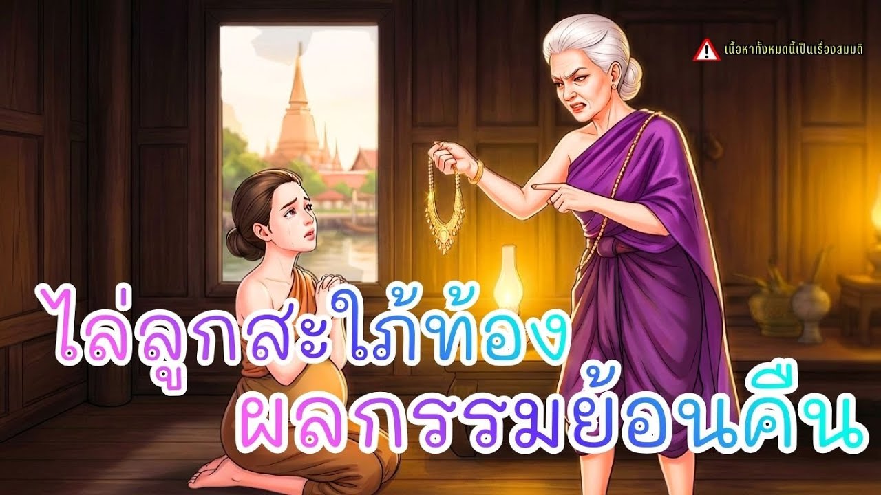 แม่ผัวไล่ลูกสะใภ้ท้องแก่ระหกระเหิน 10 ปีต่อมานางต้องคุกเข่าขออภัยโทษ |นิทานพื้นบ้านไทย |นิทานก่อนนอน