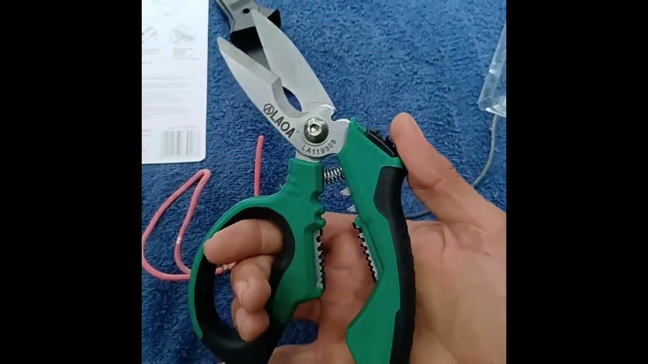 Tijeras de electricista LAOA ✂️✂️✂️👌👌🤙
