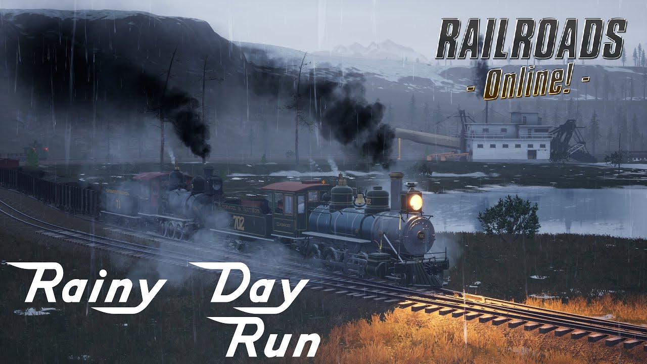 Railroads Online: A Rainy Day Run