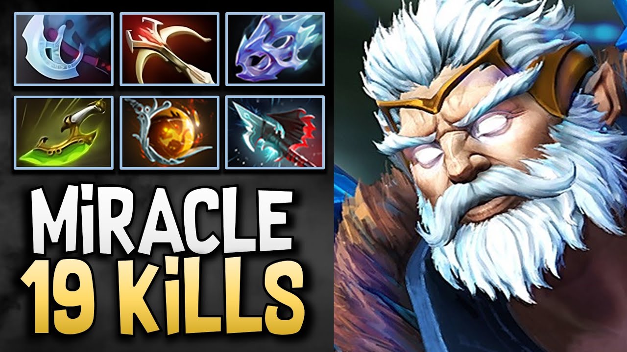 Zeus Dota 2 7.35 Miracle with 19 Kills and Manta - Dota Gameplay