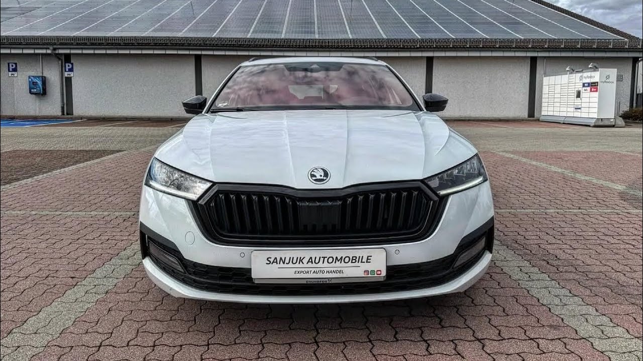 Осмотр Skoda Octavia А8 в интересной комплектации из Германии