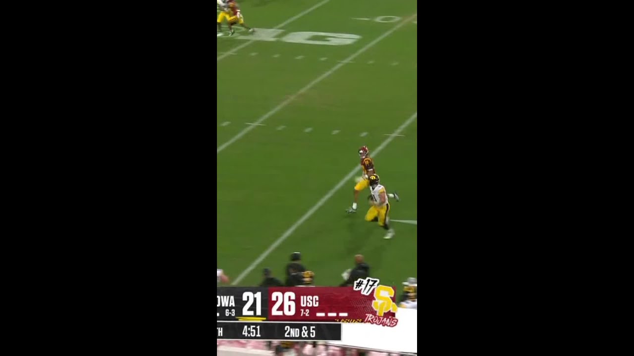 Top Plays: Mark Gronowski vs. USC | Iowa Football | 11/15/2025